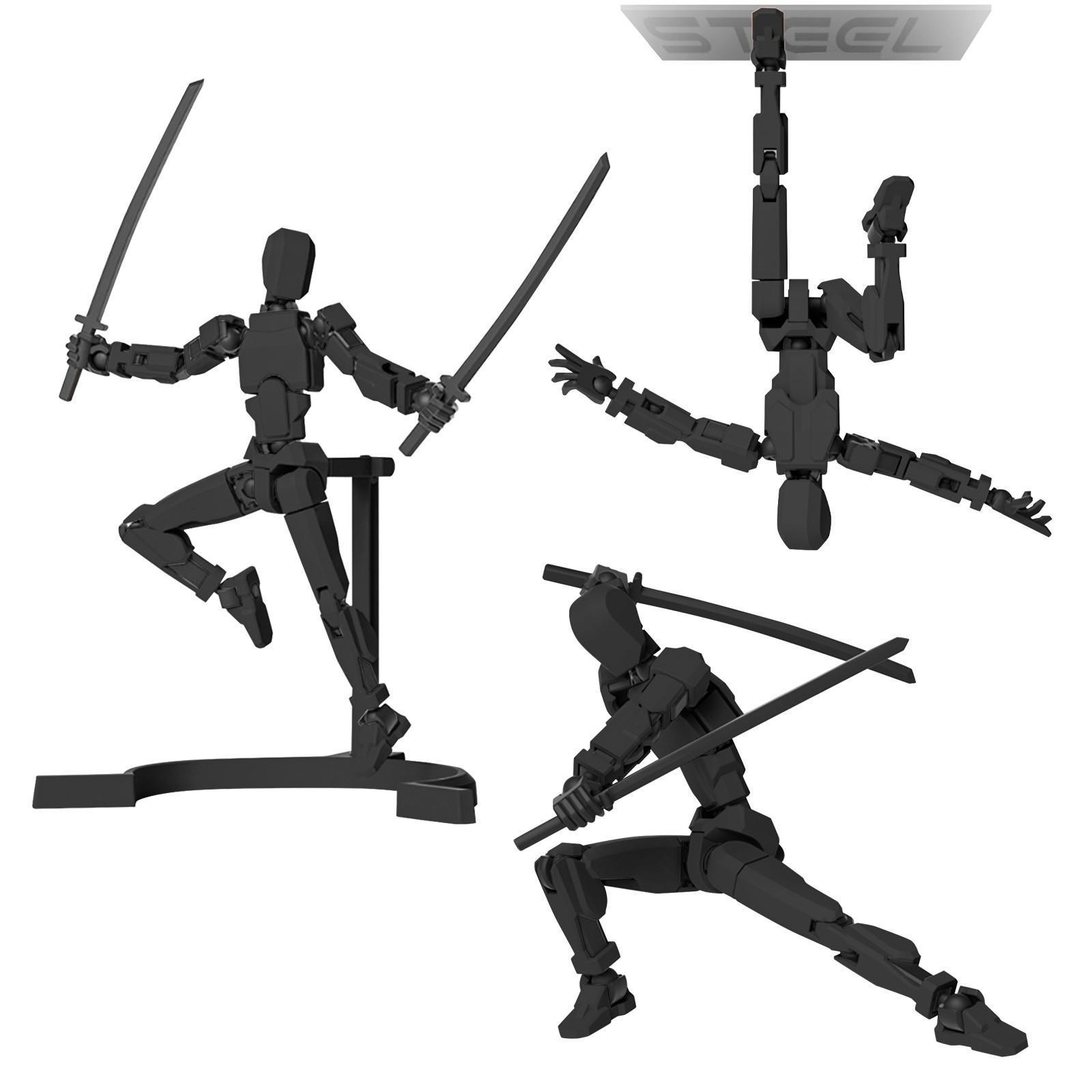 

Магнитная кукла с 13 шарнирами, подвижная кукла, игрушка, манекен 4-го поколения, самодельная кукла, уменьшающаяся полностью One Size