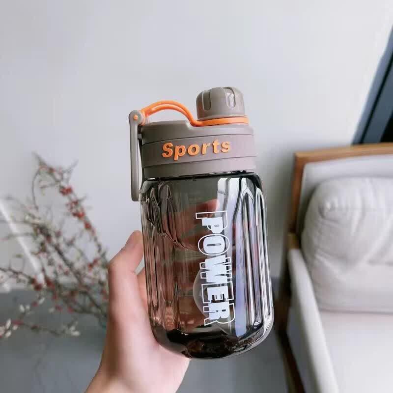QWEI Large Capacity PCT Sports Water Bottle with Strap