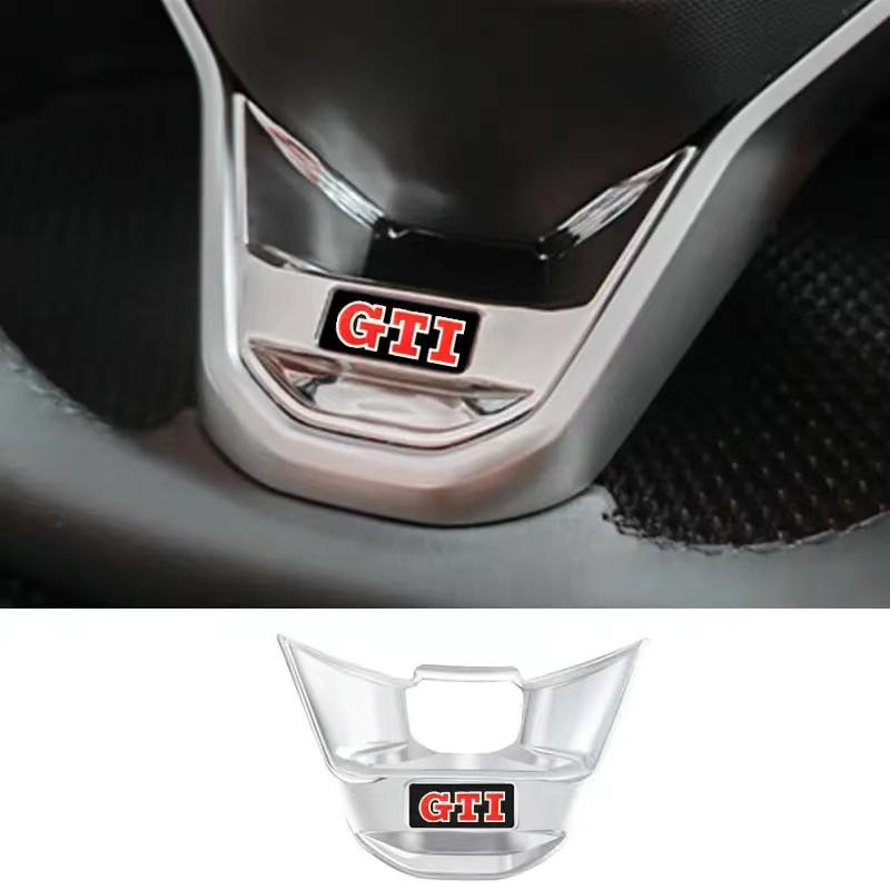 

Новий ЛОГОТИП GTI R Емблема Кермо Автомобіля Значок Наклейка Для Volkswagen Rline R GTI Tiguan Passat TROC ID6 Golf 5 6 7 8
