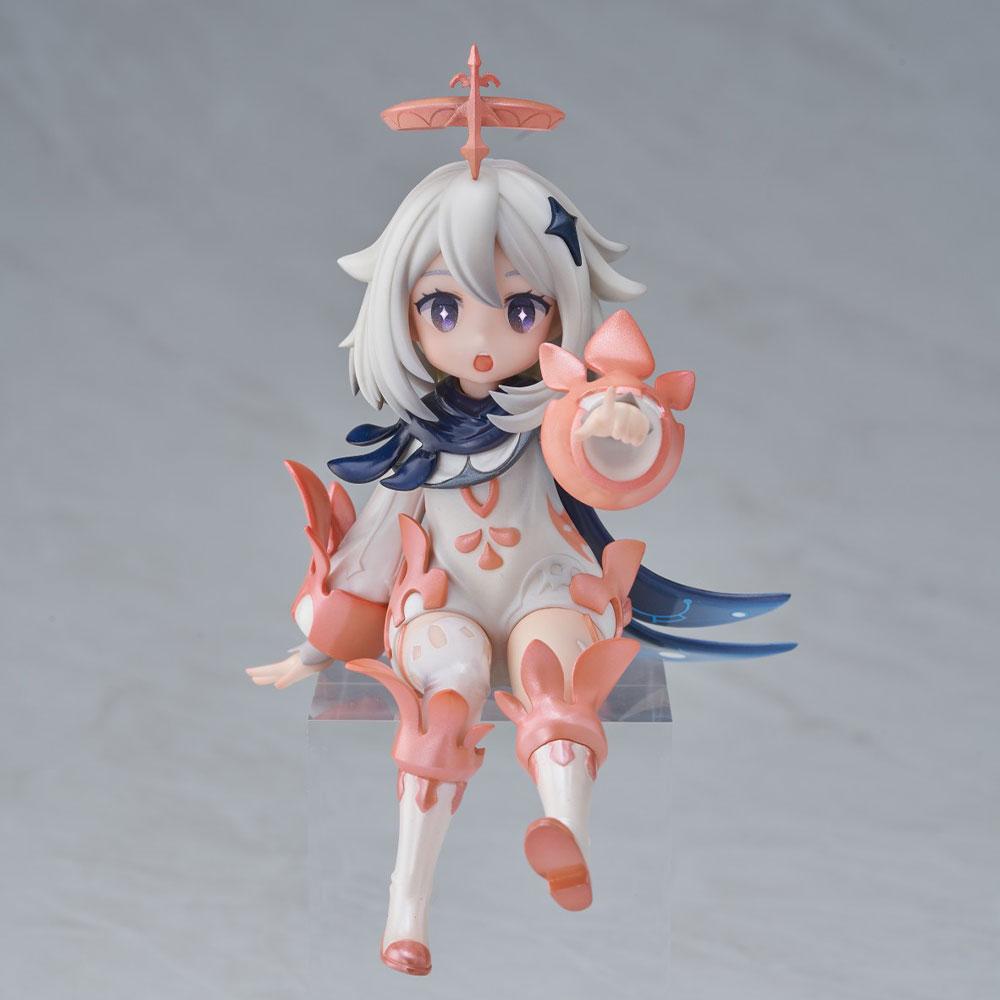 16CM Anime Game Genshin Impact Figure Paimon Sitting Position Anime Model Toys Gifts Collection Decoration Ornaments PVC