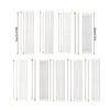 7Pcs Double Pointed and Single Pointed Knitting Needle Set Long Stainless Steel Straight Knitting Needle for Knitting
