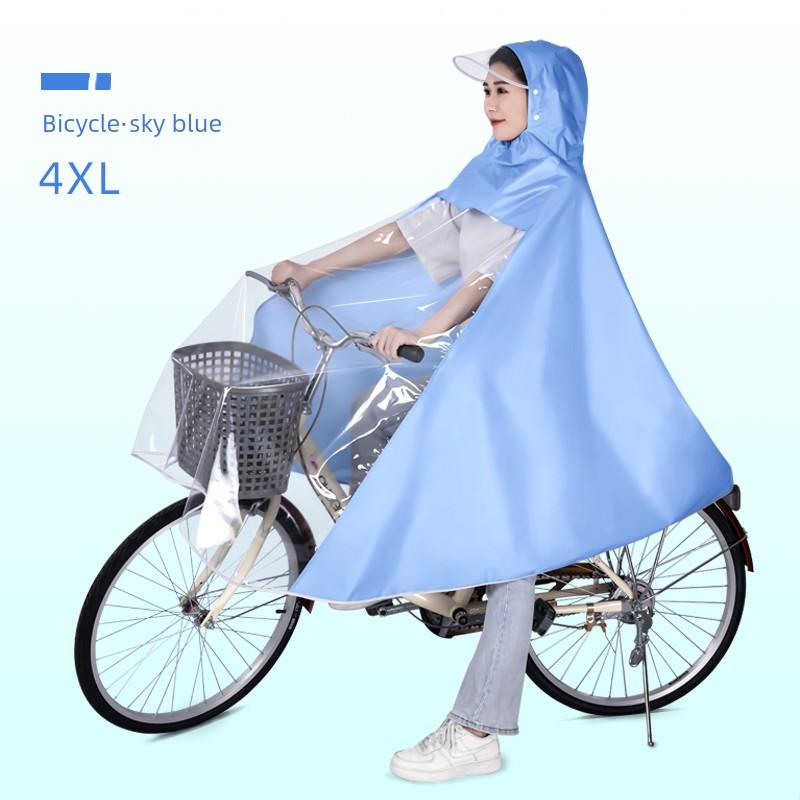 Yueshun Elektrikli Bisikletler İçin Yağmurluk, Tek Kişilik, Unisex, Tam Vücut Yağmur Koruması, Öğrenciye Özel Sürüş Yağmur Pançosu