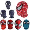 Spiderman Miles Morales Elastisk Mask Huvudskydd Kostym För Vuxna Cosplay-entusiaster