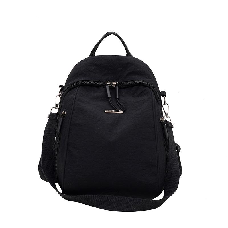 Schoolbag1011 Summer New Large-capacity Commuter Small Backpack Shoulder Handbag Women's Lightweight Cloth Backpack