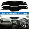 For Suzuki Solio 2012-2025 Car Dashboard Mat Accessories Sunshade Protective Carpet Dash Pad Dashmat Dash Covers