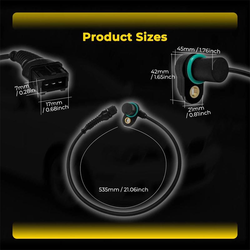 12141438081 Camshaft Position Sensor Car 12147539165 12141435350 For Bmw E46 E39 E60 E61 E65 E66 E83 E53 E85