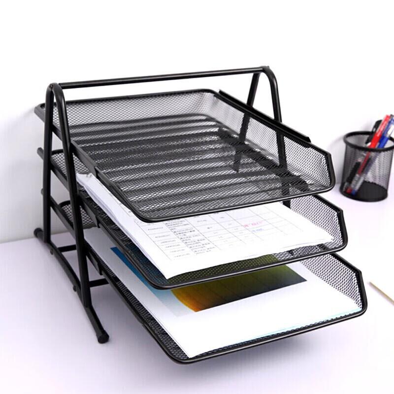 M&G 3-Tier Metal Document Tray