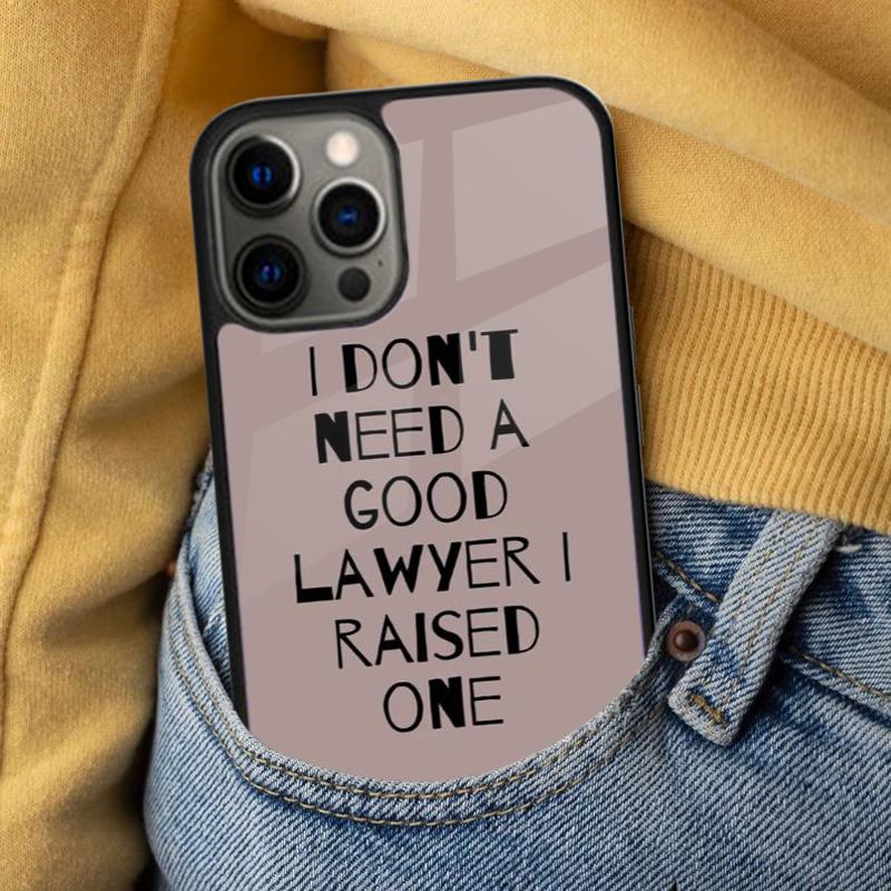 Good Lawyer Soft Phone Case for iPhone 17 Air 16e Pro Max 15 Pro 13 14 Plus 11 12 MagSafe Magnetic Coque