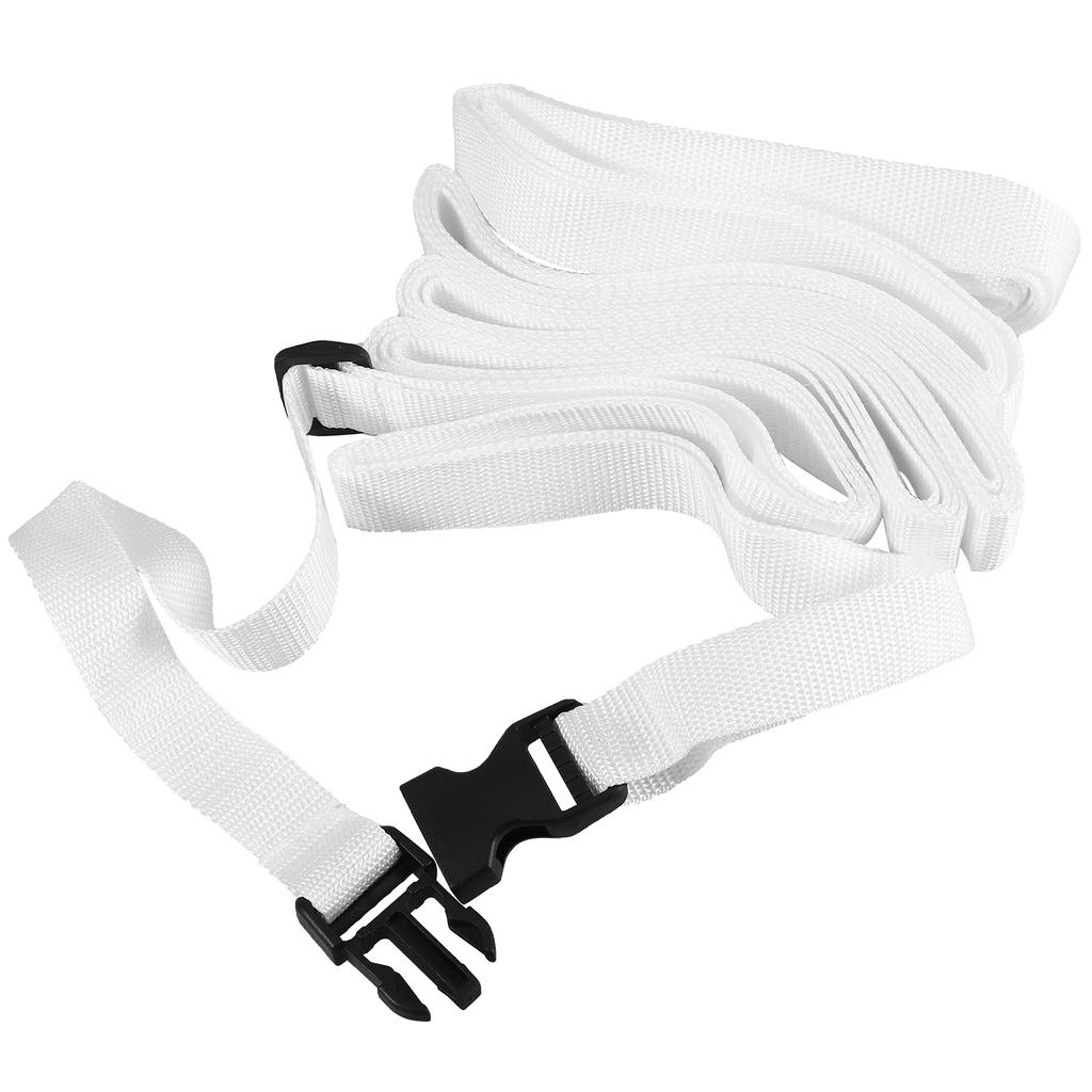 Twin Bed Mattress Connector Strap Premium PP Webbing Adjustable Buckle Strong Secure Hold Two Twin Mattresses Together Bed
