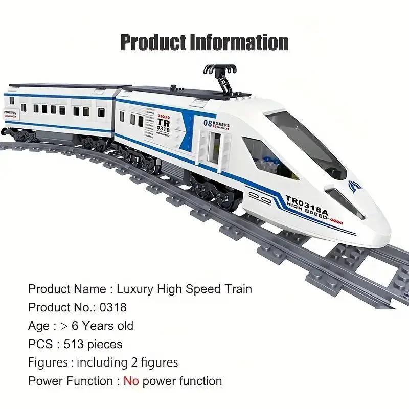 Teknik Tren Bakımı Gelişmiş Model Şehir Raylı Rayları Yapı Taşları Oyuncakları Çocuklar İçin Boys MOC EXPERT