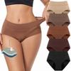 Multi-Color 3-Layer Absorbent Breathable Menstrual Panties with Leak-Proof Design for Women