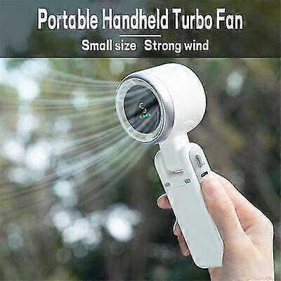 Pocket Breeze 3-in-1 Mini Turbo Fan,2024 Best Portable Handheld Turbo Fan,5 Gear