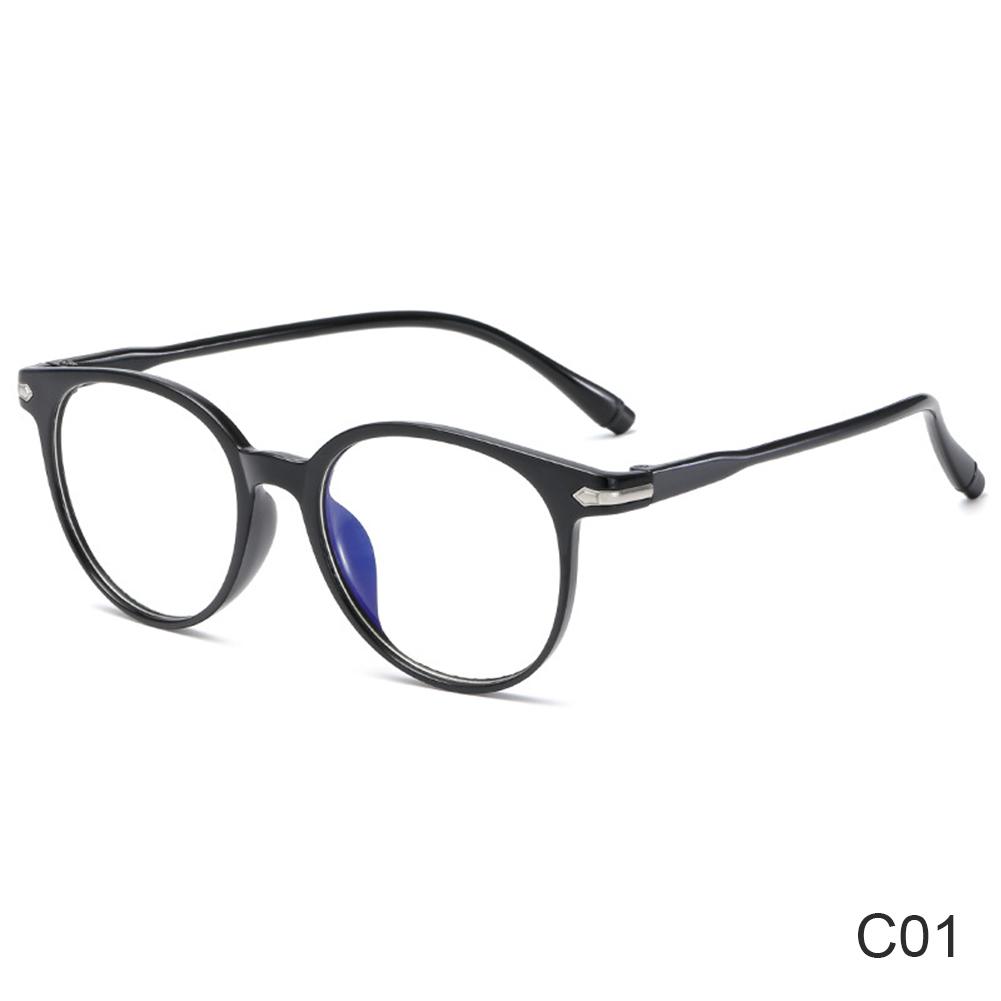 Anti-Blue Sunglasses Vintage Classic Square Frame Round Glasses Sun Glasses Women Men Travel Office Anti Radiation Glasses