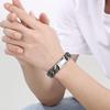 Kalen 19-21cm Long Stainless Steel Men's Bracelet Vintage Biker Party Fashion Jewelry Metal Polka Dot Chain Thick Accessories