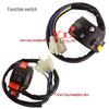 ATV Motorcycle Multi-Function Handlebar Switch with Start, Stop, and Horn Functions