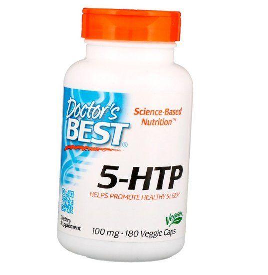 

5-гідрокситриптофан, 5-HTP 100, Doctor s Best 60вегкапс (72327008) 180vcaps