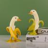 1pc Creative Cute Day Banana Friend Duck Fun Funny Birthday Gift Creative Ornaments Sand Sculpture Healing Desktop Banana