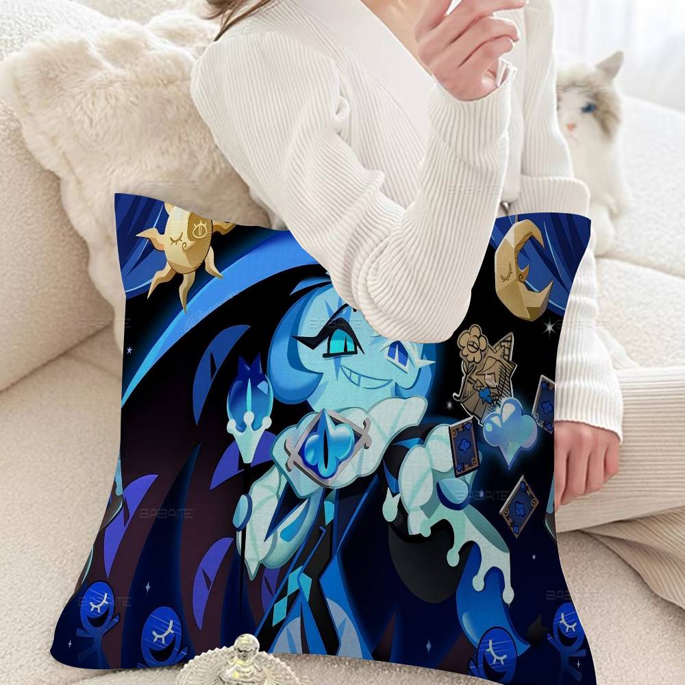 Game C-Cookierun Kingdoms Pillow Cushion Cover Pillowcase Living Room Sofa Home Decor