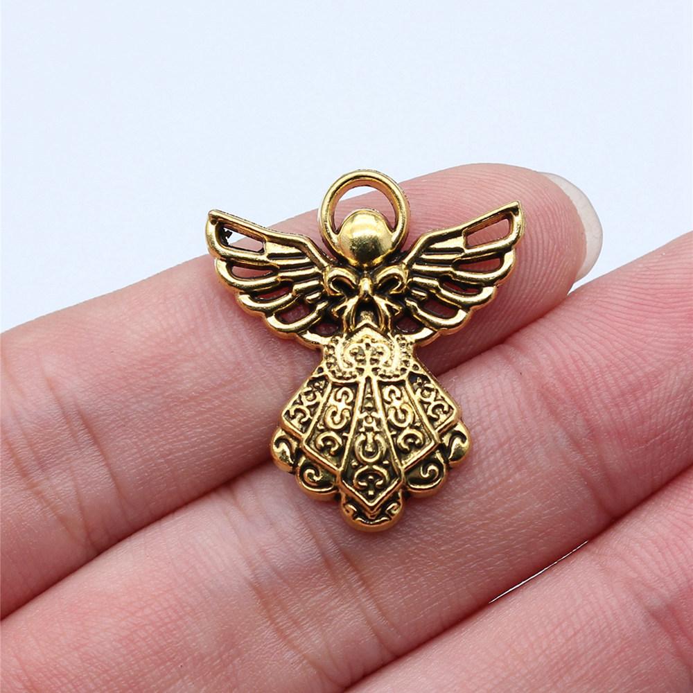Charms Angel Pendants Kids' Jewelry Materials QC003