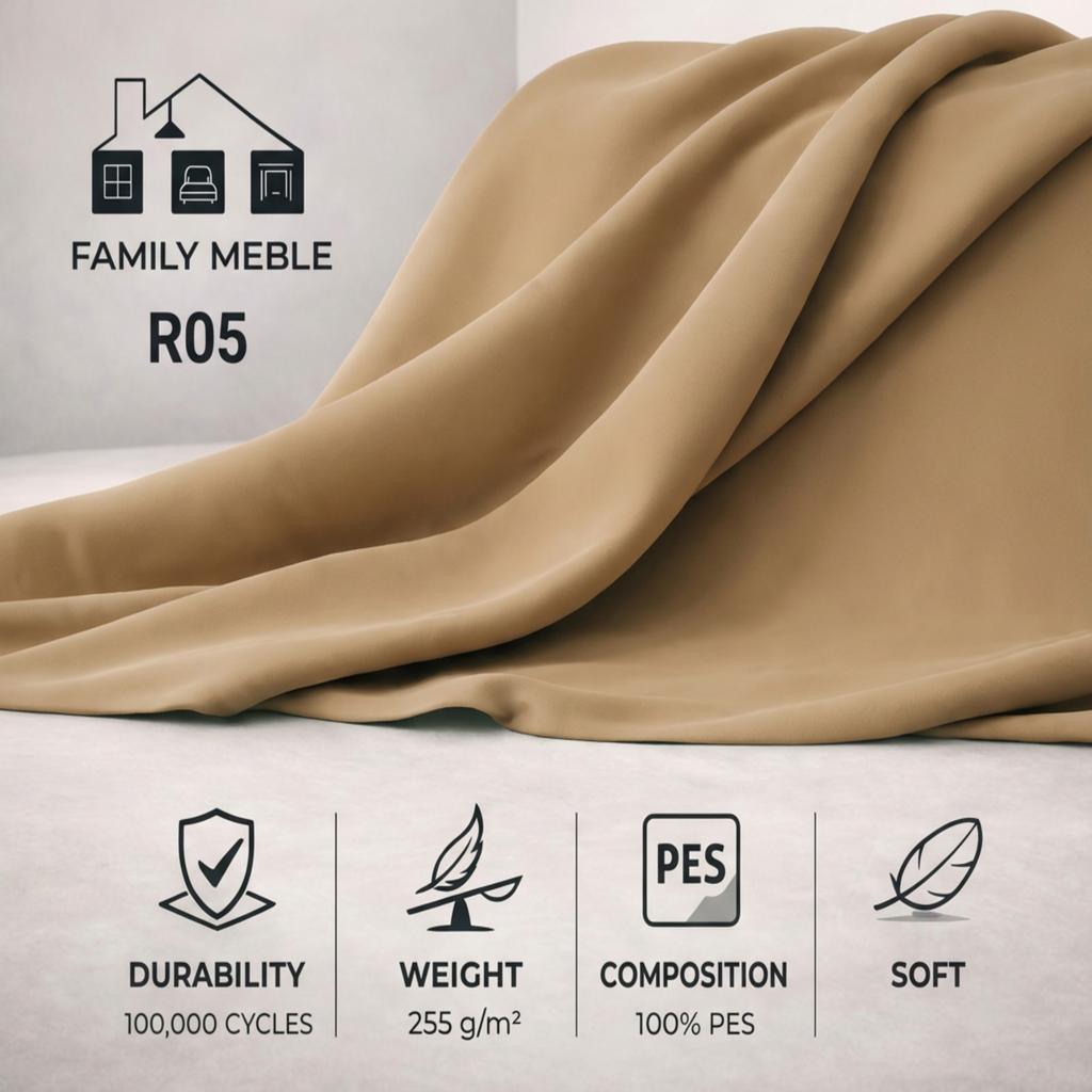 Schaukelsessel Luna Royal mit Veloursbezug im skandinavischen Stil – Family Meble