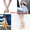 Women's Sun Protection Cuff Summer Driving Ice Sleeve Thin Mesh Socks Feet Dual Use Lace Gauze Gloves