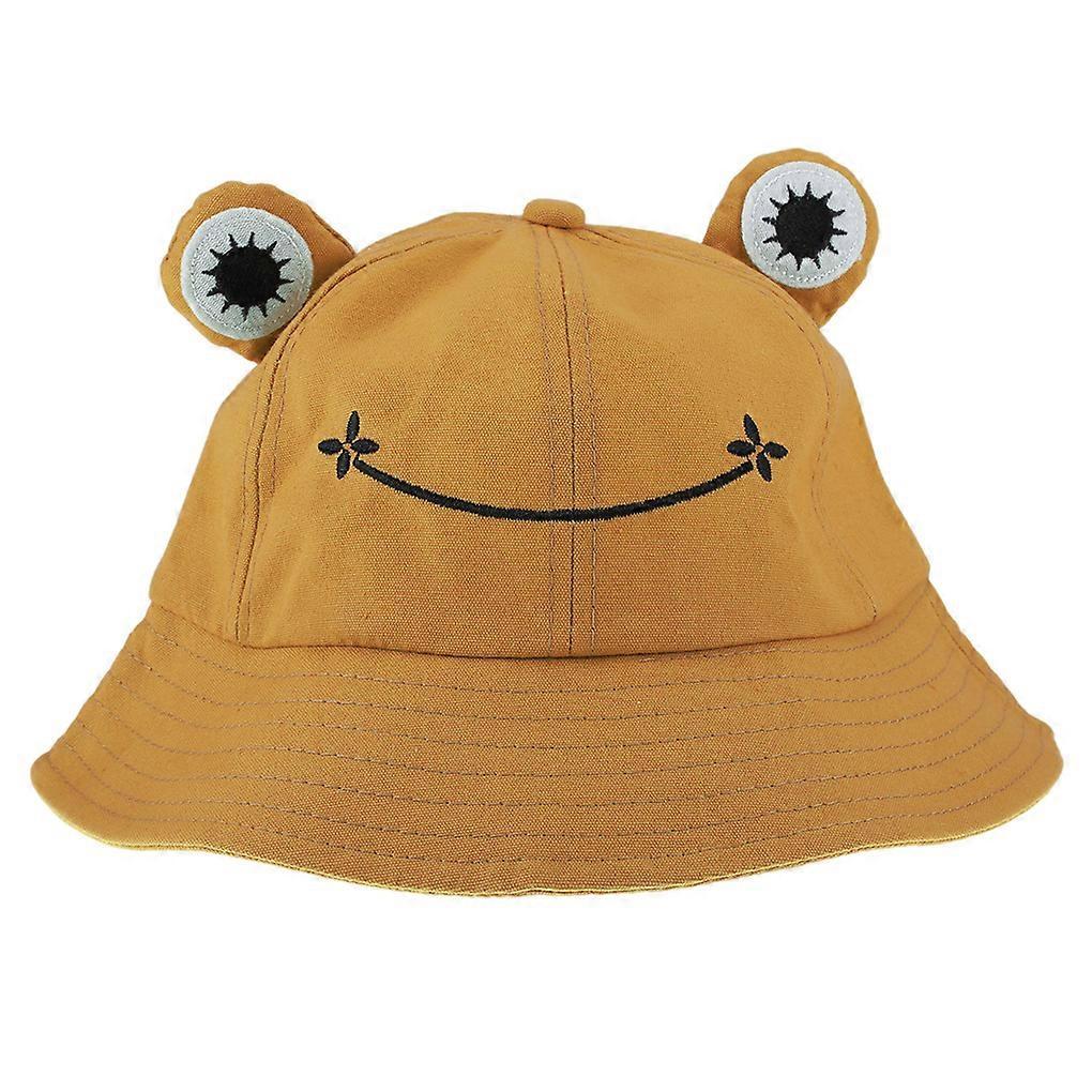 Camping Bucket Hat Fisherman Cap Big Eyes Foldable Headwear Head Accessories