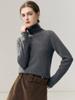Women's 100% Pure Cashmere High Neck Sweater - Soft, Skin-Friendly, Loose Knit for Autumn/Winter