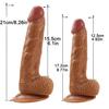 Skin Feeling Realistic Dildo για γυναίκες Μαλακό τεράστιο πέος με βεντούζα Γυναικεία Αυνανισμός Lesbain Παιχνίδια πρωκτικού σεξ για ενήλικες 18+