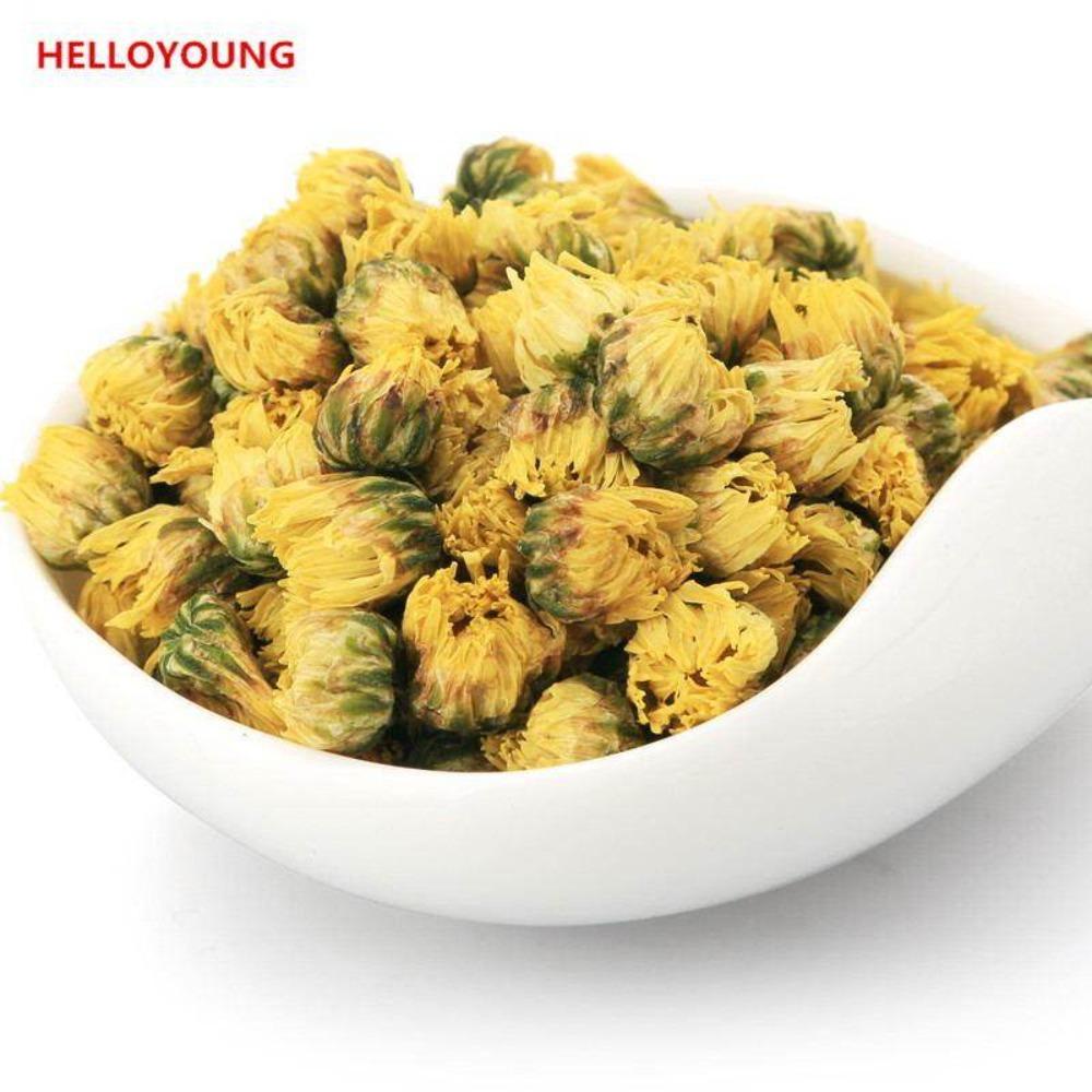 Natural Herbal Chrysanthemum Tea 100g Refreshing Aromatic Blooming Tea for Health Care Energy 01