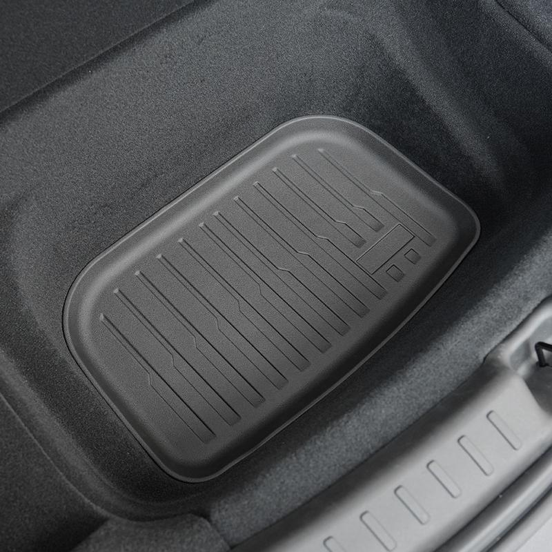 NewFor Tesla ModelY Juniper2025 Front Rear Trunk Mats Cargo Liner Waterproof Anti-slip TPE Pads All Weather Interior Accessories