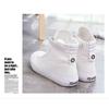 Customized Printed High Top Canvas Shoes Korean Version Of Student Fashion Casual Shoes , Couple Printed Canvas Shoes