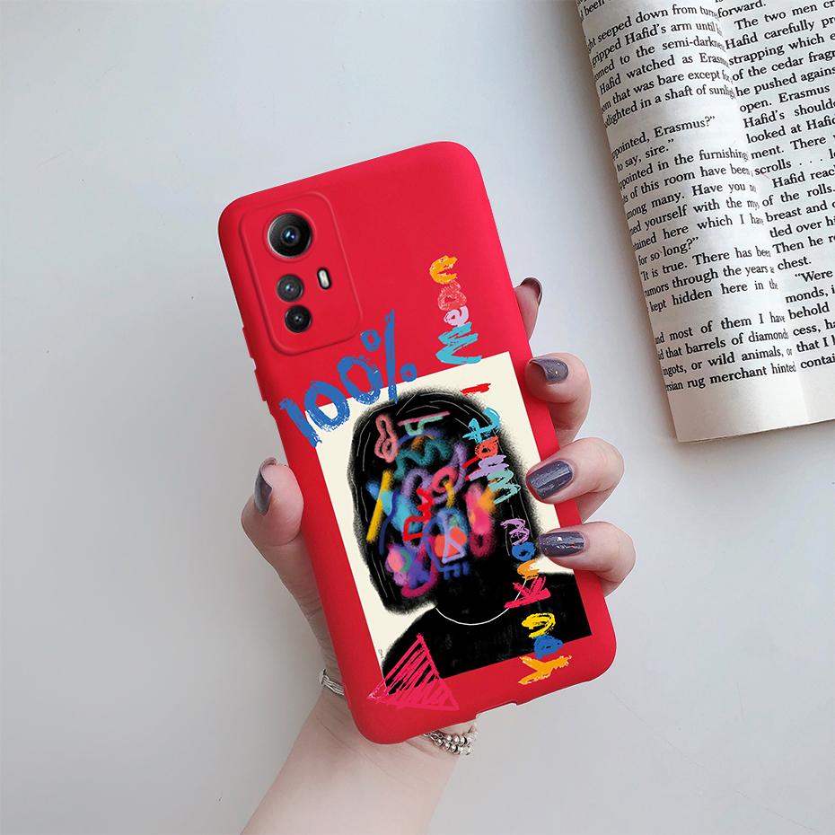 For Xiaomi Redmi Note 12S Case 4G Cat Cartoon Cute Silicone Back Cover for Redmi Note12s 2023 Fundas Note 12s 12 S 4G Soft Cases
