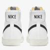 NIKE Blazer Mid '77 VNTG White/Black Retro Basketball Sneakers 30.0cm BQ6806-100