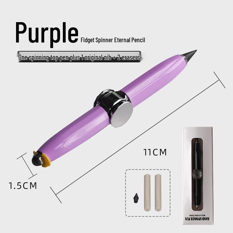 Rotating LED Luminous Gyroscope Pen Lamp