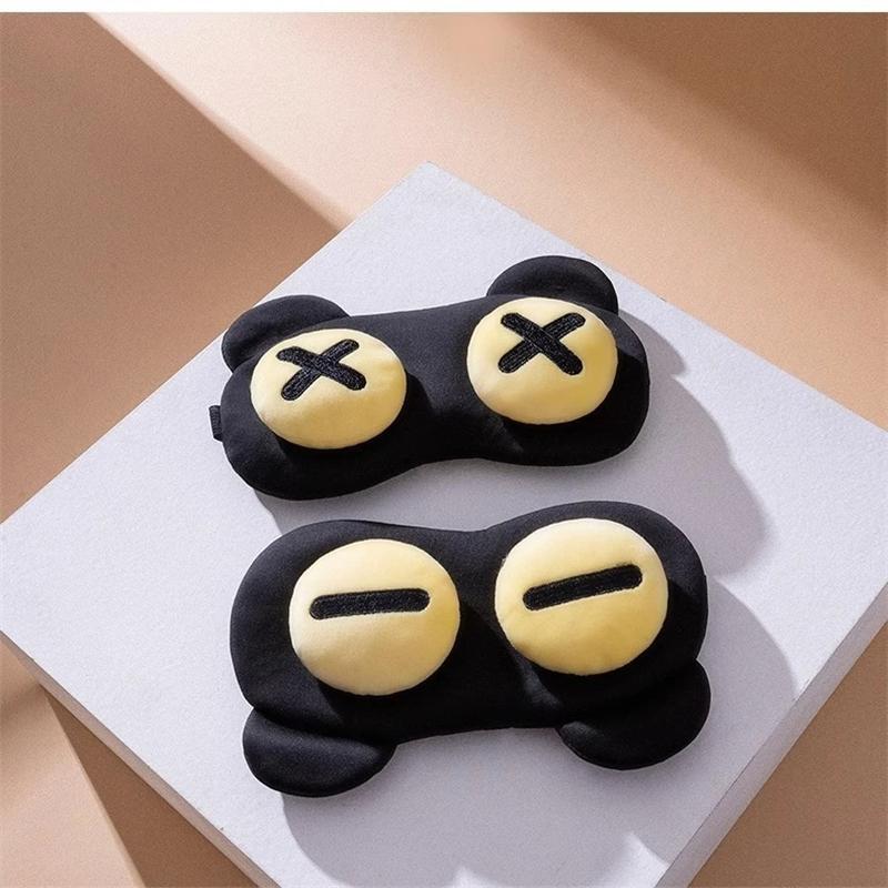 Niedliche Augenmaske Schlaf Beruhigend Augenmüdigkeit Warme Kompresse Tragen Bequem Kinder Und Studenten Augenmasken