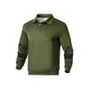 Men's ,color Casual And Trendy Lapel Color,blocked High,weight Loose Long,sleeved Top