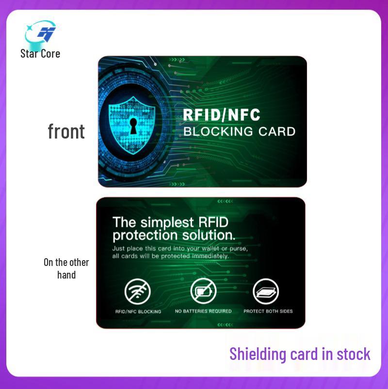 NFC Shield Anti-Theft RFID Blocker Card