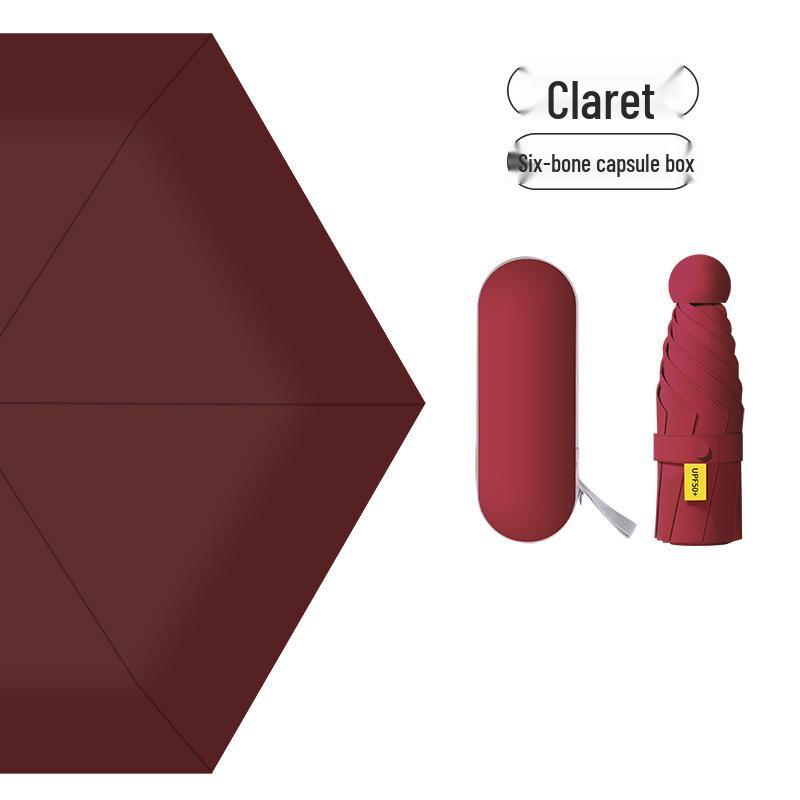 Compact Dual-Use UV Protection Sunshade Umbrella