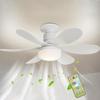 20,5" LED 40W stropní světlo ventilátoru E27 s funkcí dálkového stmívání, vhodné pro obývací pokoj, pracovnu a domácí použití, 85-265V