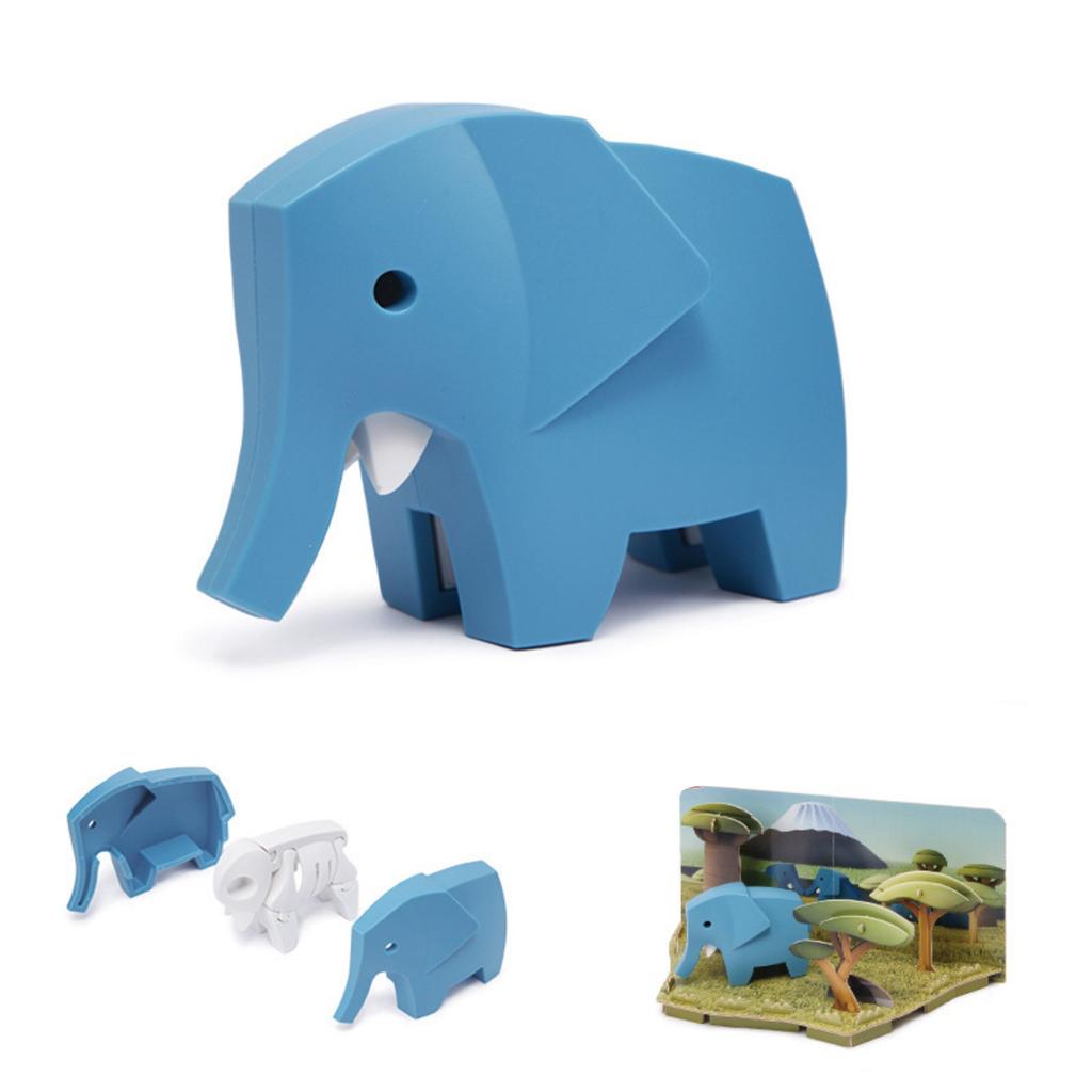 Grassland Series Children's Educational, Brain-stimulating, Hands-, Magnetic Assembly Building Block Toy Model