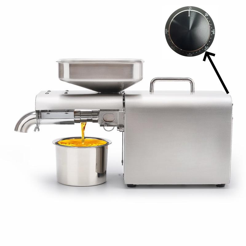 LISM Small Automatic Stainless Steel Oil Press