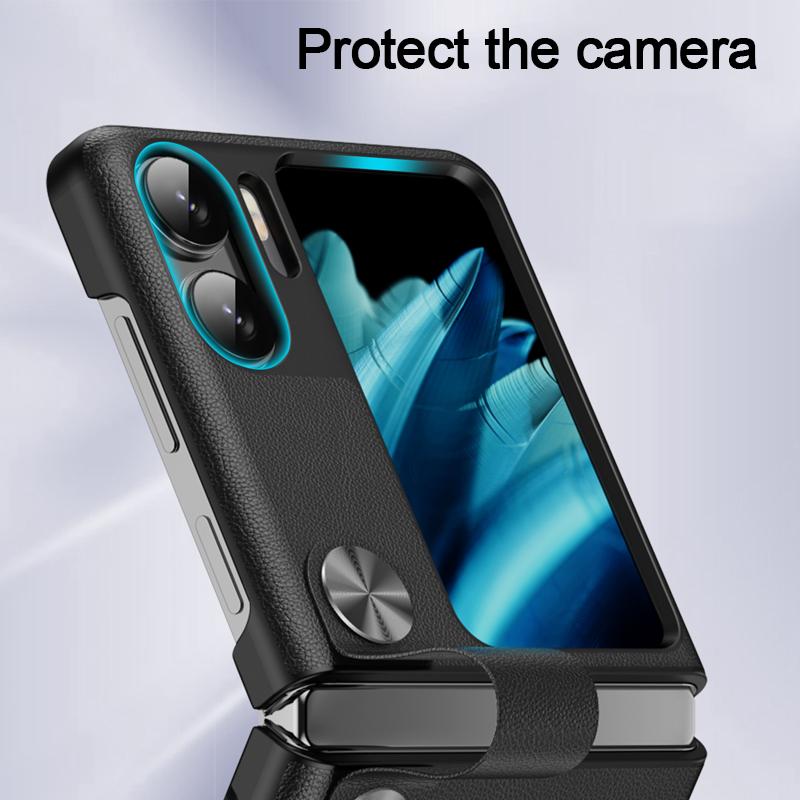 Étui Magnétique En Cuir Ultra-slim Pour OPPO Find X8 / Pro / Ultra - Housse Rabat Avec Protection