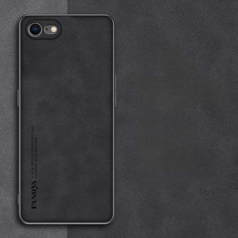 16E Hülle Luxus Schafsleder Handyhüllen für iPhone 16 E 16 Pro Max 16Plus Stoßfeste Silikon Bumper Abdeckung