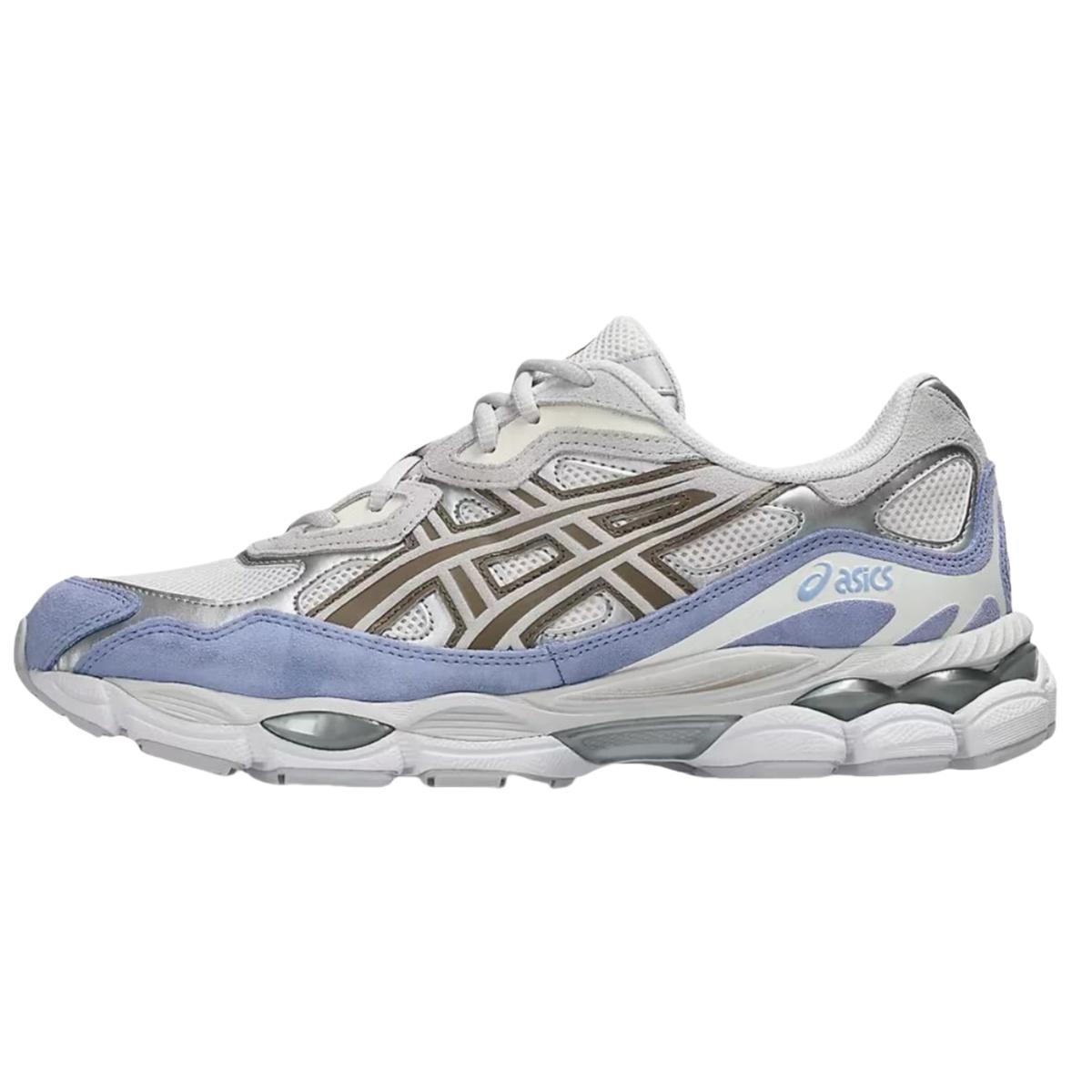 

Asics GEL NYC Abrasion Resistant Low top Running Shoes Unisex White Blue 1203A953-100 39