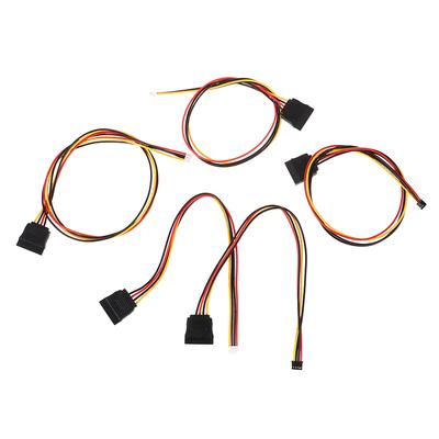 Ph 2.0Mm 4Pin Küçük Tip'ten 15Pin Hdd Sata Güç Kaynağı Kablo Kablosu 20Awg Tel Endüstriyel Hepsi Bir Arada Hd Mini 5V 12V İçin