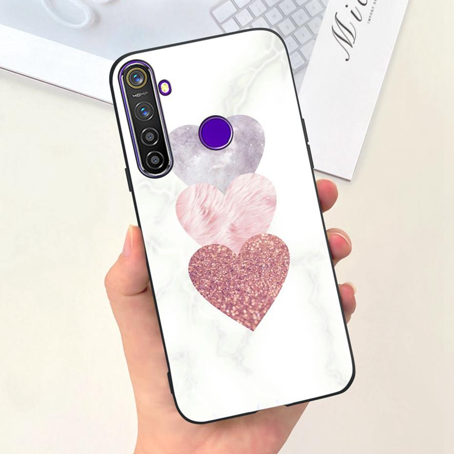 Fashion Case For Realme 5 Pro 5i 5s Soft Silicon Protective Cover For Realme5 5 i 5Pro Jelly Phone Cases