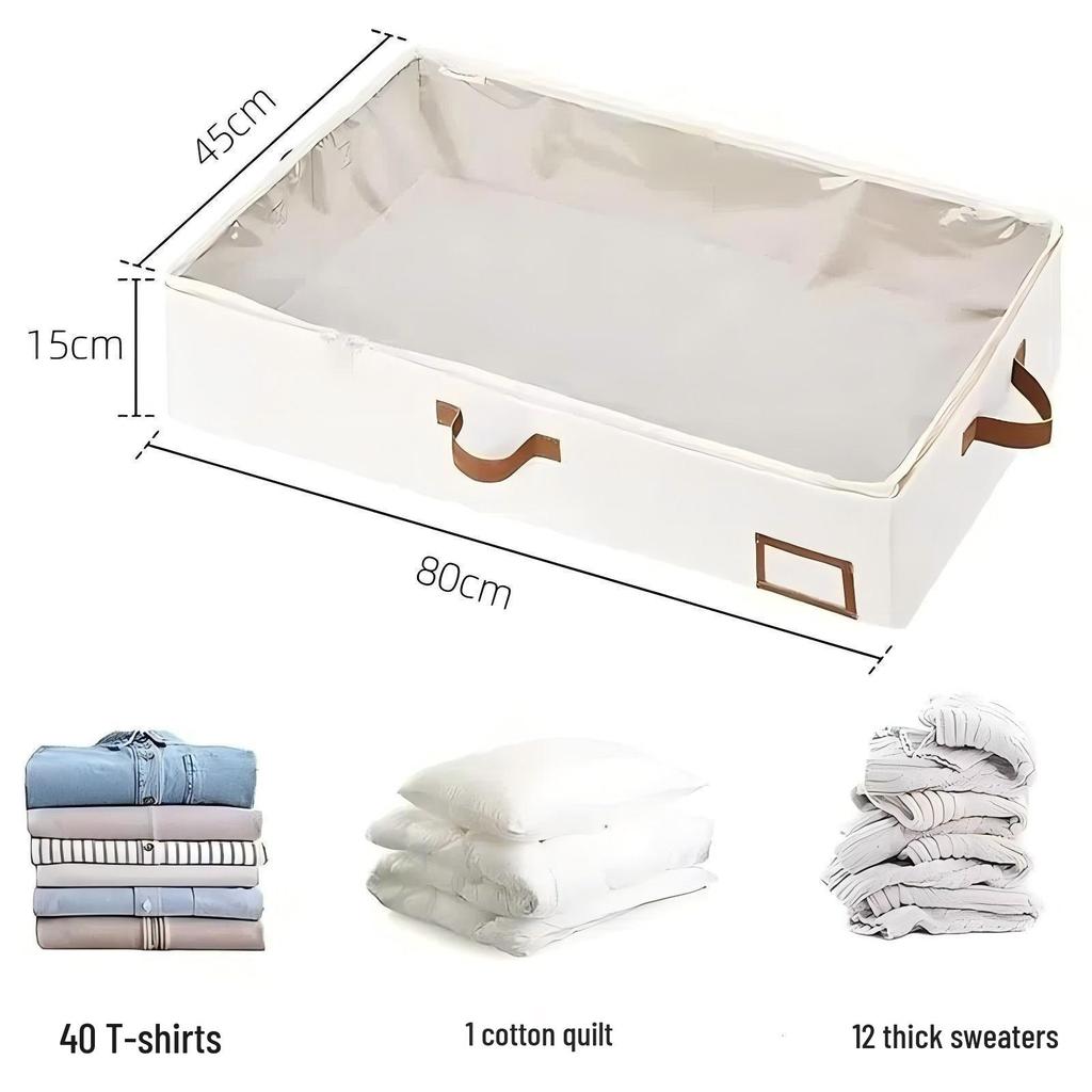Large Under Bed Storage Organizer for Clothes and Quilts