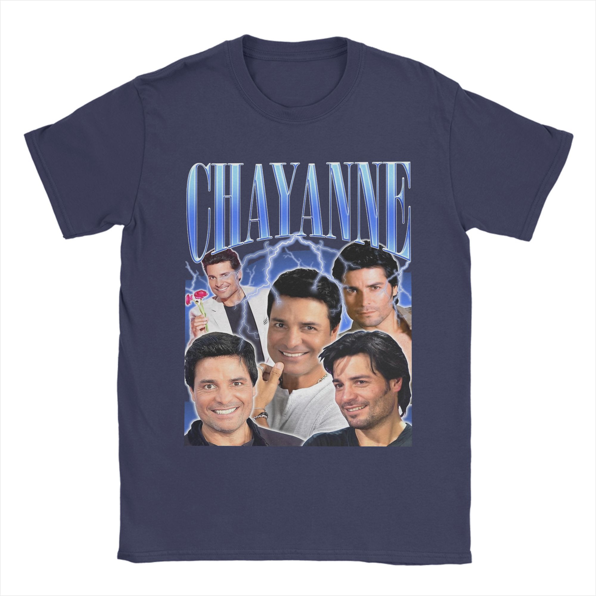 

Funny Chayanne Vintage Retro Design TShirts Unisex Women O Neck Cotton T Shirt Short Sleeve Tees Printed Tops 3XL