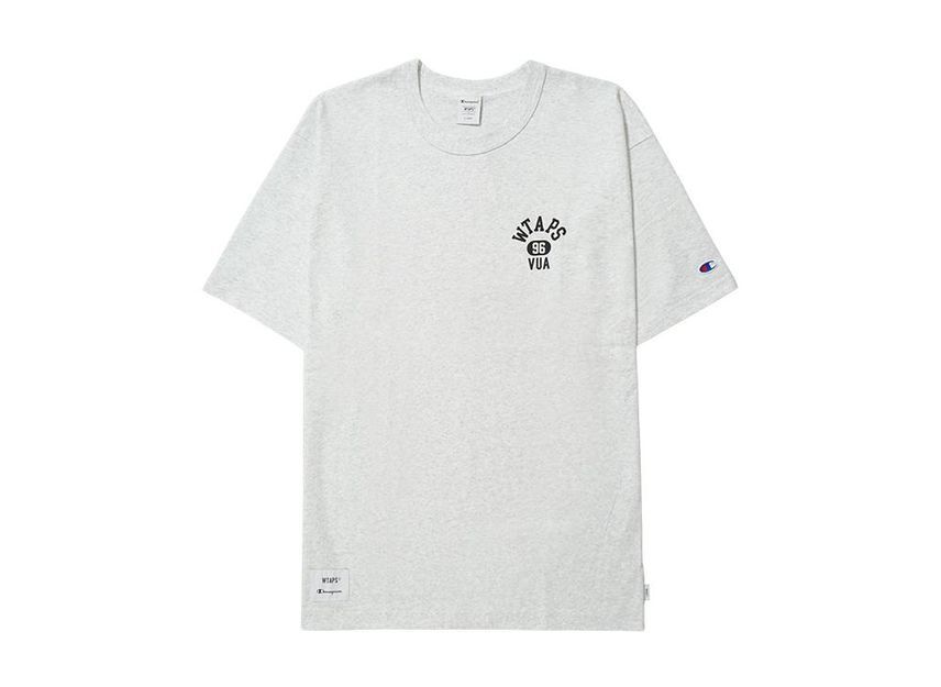 WTAPS x Champion Academy  SS  Cotton Gray 242HBCHD-CSM01S  C8-B363 S