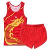Unisex Track & Field Uniform Set: Fitness Vest & Running Gear for High School & Marathon Training